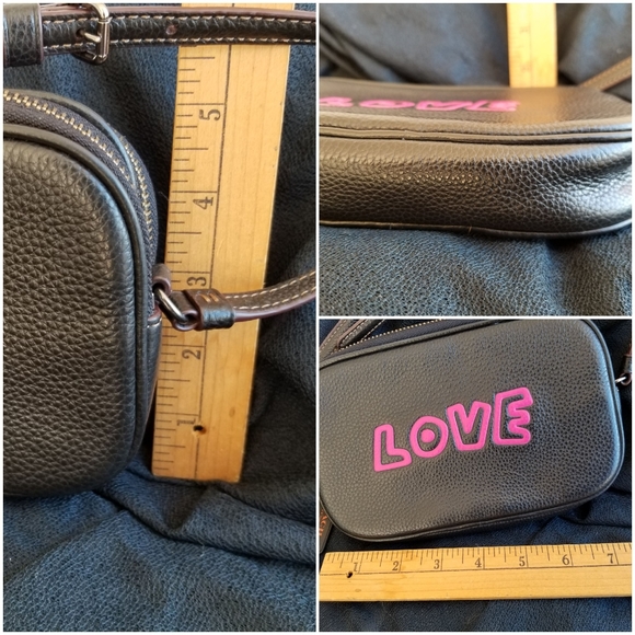 COACH X KEITH HARING crossbody PINK LOVE ltd ed - Picture 4 of 5